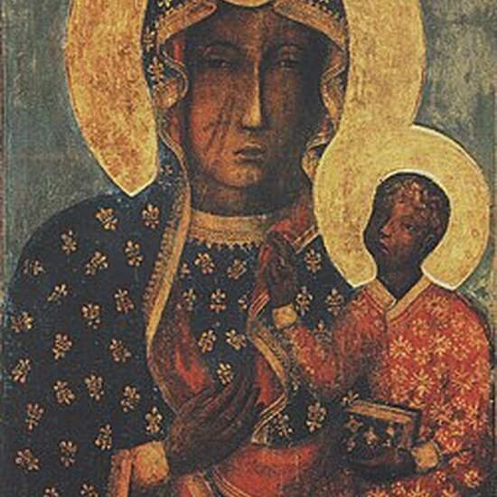 CUDOWNY OBRAZ MATKI BOŻEJ JASNOGÓRSKIEJ